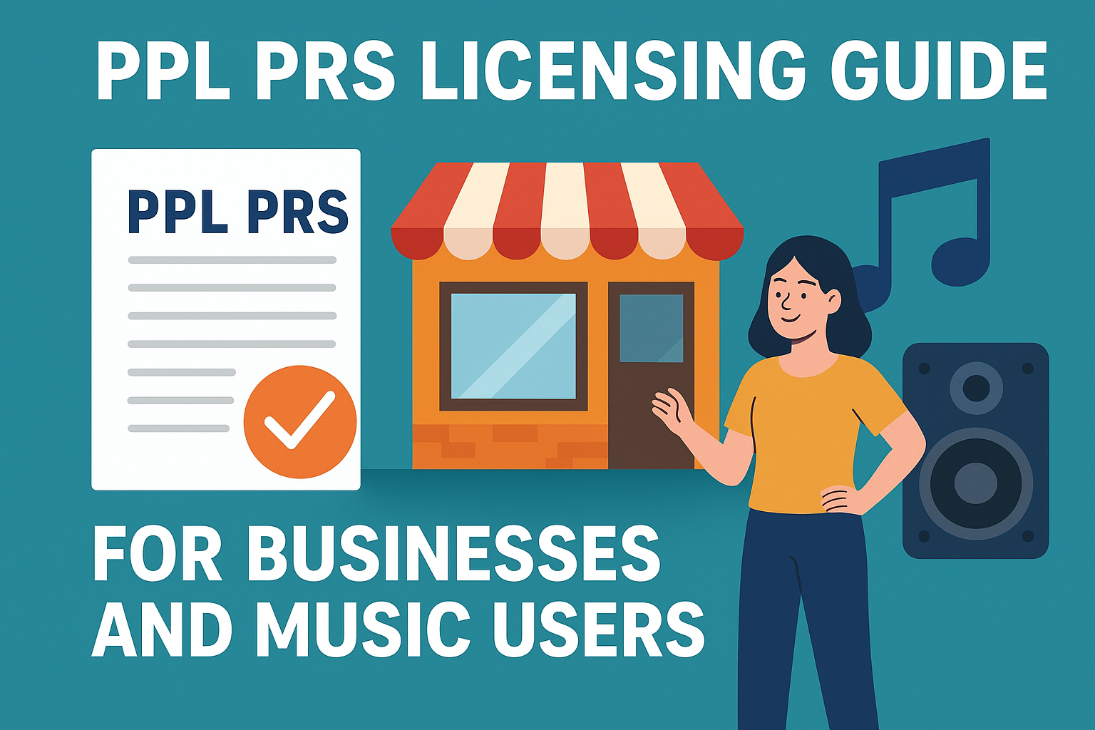 PPL PRS Music Use Guide for Shops Gyms Cafes and Offices