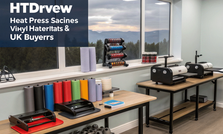 HTVRONT Review: Heat Press Machines, Vinyl & Accessories for UK Buyers