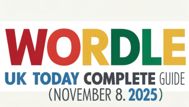 Wordle UK Today – Complete Guide (November 8, 2025)