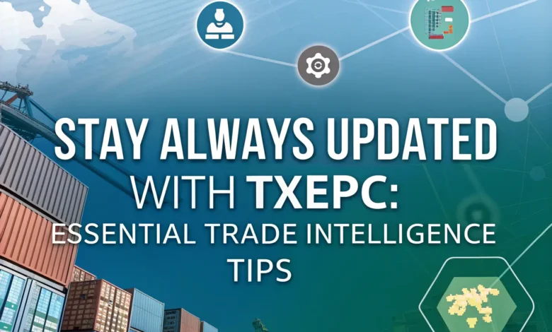 Stay Always Updated With TXEPC: Essential Trade Intelligence Tips