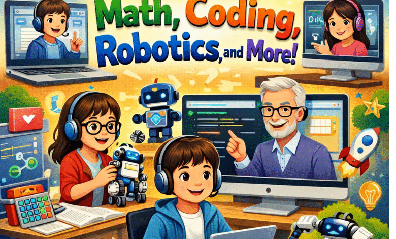 Online Tutoring Platform: Personalized Learning for Math, Coding, Robotics, and More