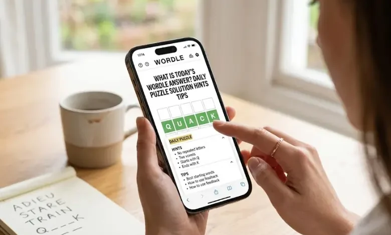 What Is Todays Wordle Answer Daily Puzzle Solution Hints Tips